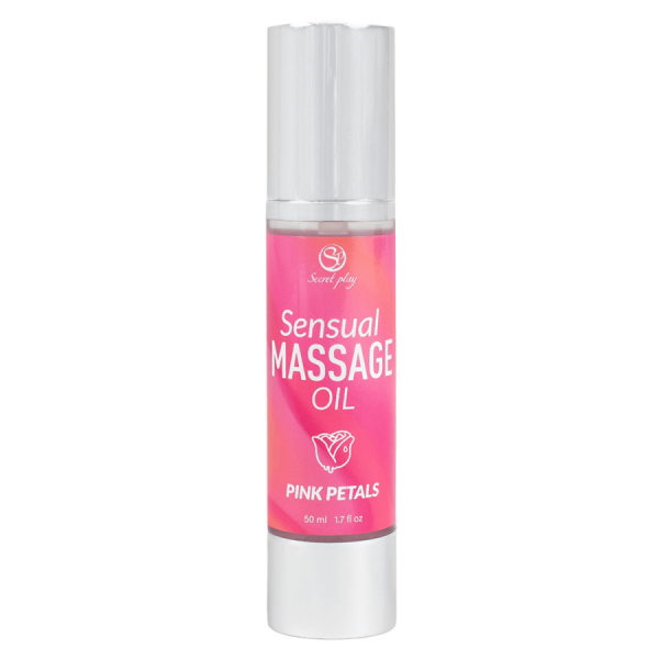 Huile de massage pétales de roses 50 ml Secret Play